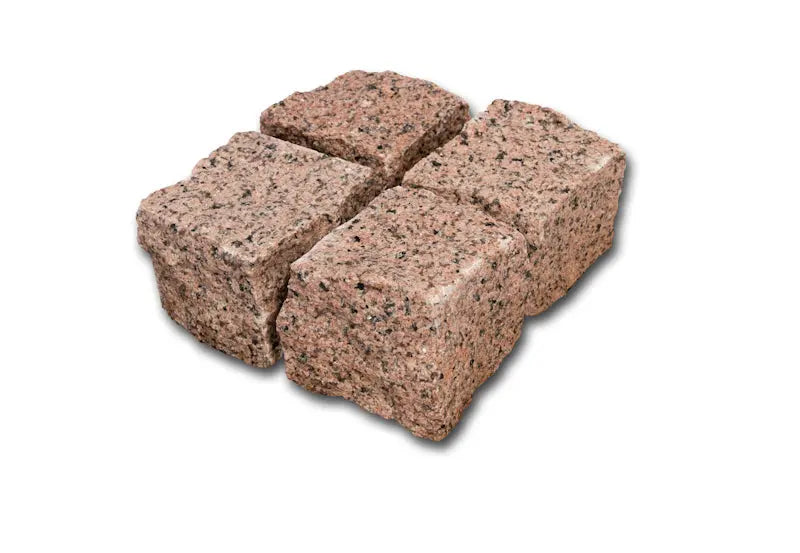 Pavé en granit ROSA DORA - Minéral Pierre Naturelle